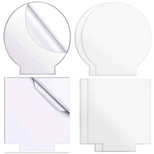 2mm Acrylic Sheet Clear Cast Plexiglass with Double Sided Protective for LED Light Base Signs DIY Display 6 Pcs
2mm Acrylic Sheet Clear Cast Plexiglass with Double Sided Protective for LED Light Base Signs DIY Display 6 Pcs
