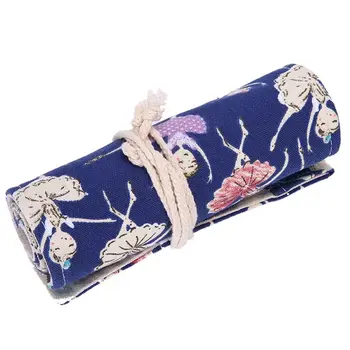 Pencil Case School Canvas Roll Pouch Makeup Comestic Brush Pen Storage dancing pecncil box cases school office 48 Holes
Pencil Case School Canvas Roll Pouch Makeup Comestic Brush Pen Storage dancing pecncil box cases school office 48 Holes