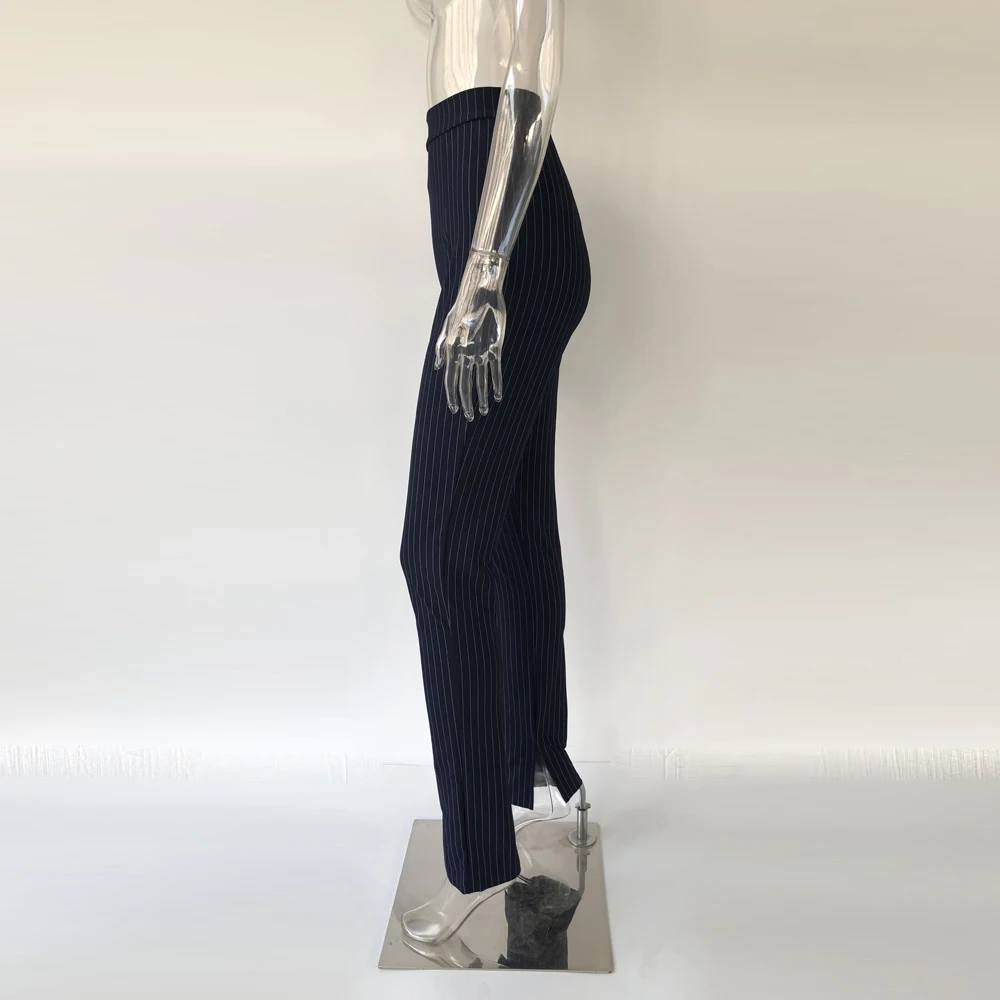JUKPOP White Stripe Office Pants