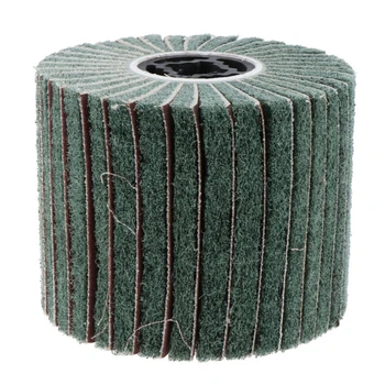 1 Pcs Of Non-woven Sand Abrasive Flap Wire Drawing Polishing Burnishing Drum 180 Grit Heat Dissipation
1 Pcs Of Non-woven Sand Abrasive Flap Wire Drawing Polishing Burnishing Drum 180 Grit Heat Dissipation