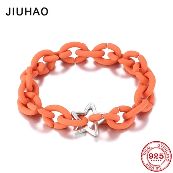 Hot Hight quality strand Bracelets charms Star for men or Women accessories Orange European Jewellery Rubber Bracelet
Hot Hight quality strand Bracelets charms Star for men or Women accessories Orange European Jewellery Rubber Bracelet