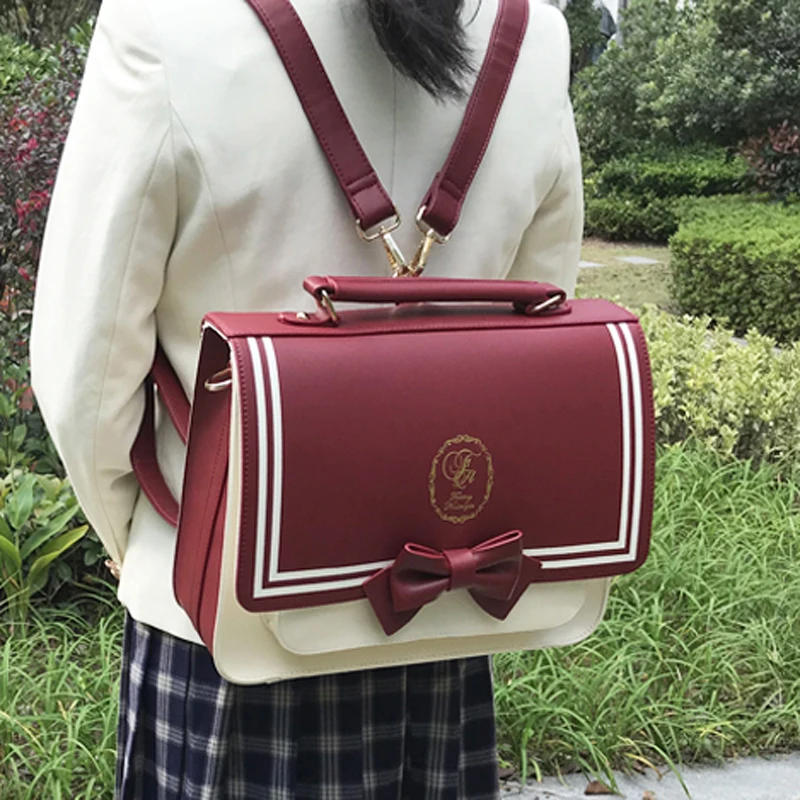 Japanese College Style JK Uniform Bag Student Commuter Bag PU Leather Handbag New Arrived
Japanese College Style JK Uniform Bag Student Commuter Bag PU Leather Handbag New Arrived