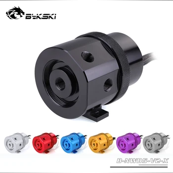 Bykski PWM Automatic Speed Combo 18W Pump Max 5000RPM Flow 1100L/H Compatible D5 Pump Metal Cover Size 80*80*82mm
Bykski PWM Automatic Speed Combo 18W Pump Max 5000RPM Flow 1100L/H Compatible D5 Pump Metal Cover Size 80*80*82mm