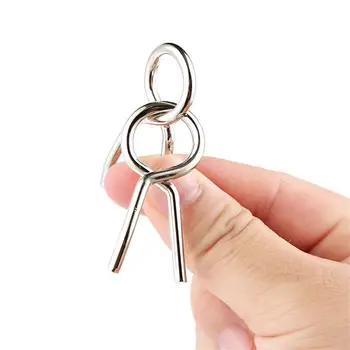 Jigsaw Puzzle Stress Reliever Toys Intelligence Home Fitness Ring Silver High Carbon Steel Nine Interlocking Links Lock Adult
Jigsaw Puzzle Stress Reliever Toys Intelligence Home Fitness Ring Silver High Carbon Steel Nine Interlocking Links Lock Adult