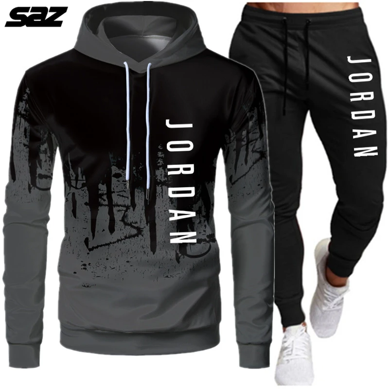 Saz Men Sets Clothing Fashion Tracksuit Casual Sportsuit Hoodies Sportswear Hooded Sweatshirt+Pant Pullover two piece Set
Saz Men Sets Clothing Fashion Tracksuit Casual Sportsuit Hoodies Sportswear Hooded Sweatshirt+Pant Pullover two piece Set
