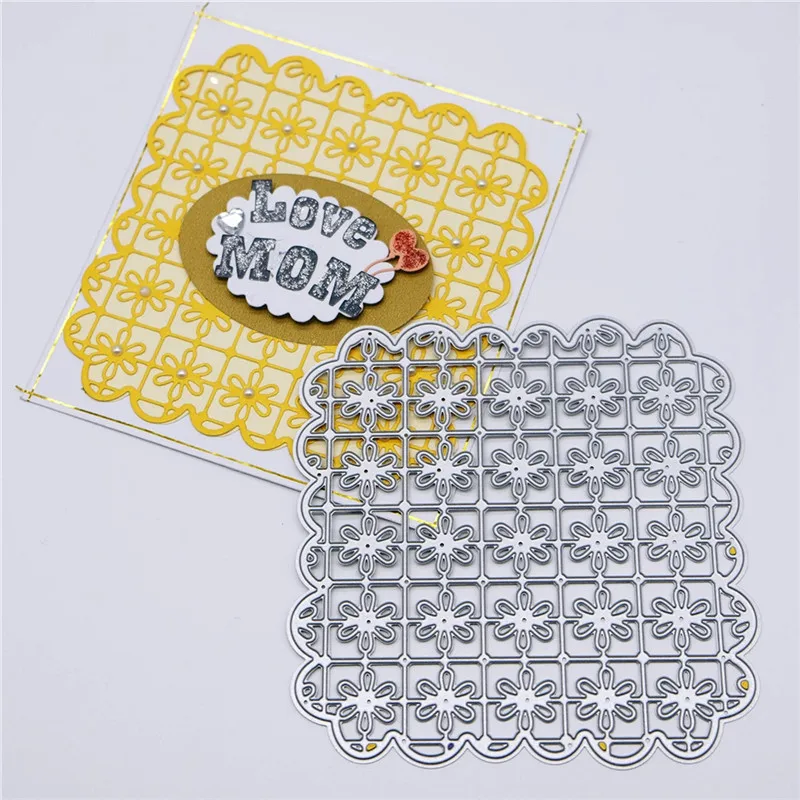 GJCrafts Flower background frame Dies Metal Cutting Dies New 2019 for Card Making Scrapbooking Embossing Cuts Stencil Craft Dies
GJCrafts Flower background frame Dies Metal Cutting Dies New 2019 for Card Making Scrapbooking Embossing Cuts Stencil Craft Dies