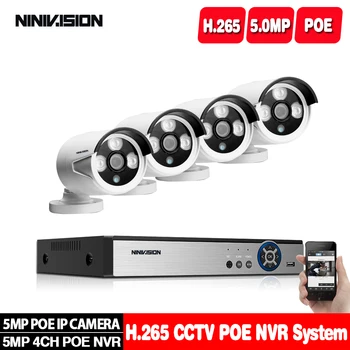 4CH POE NVR Kit HD 5.0MP CCTV Camera System 5MP Outdoor Waterproof IP Camera POE Home Security Video Surveillance Set 
4CH POE NVR Kit HD 5.0MP CCTV Camera System 5MP Outdoor Waterproof IP Camera POE Home Security Video Surveillance Set