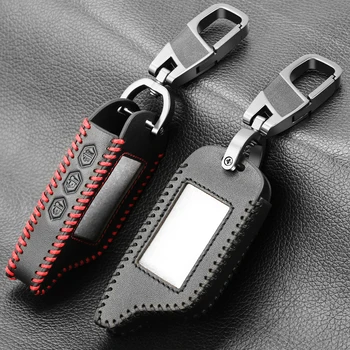 Genuine Leather Key Case Car accessories for Starline B9 B9 B91 B6 B61 A91 A61 V7 C9 LCD Shape Of Hot Sale Remote Car Alarm
Genuine Leather Key Case Car accessories for Starline B9 B9 B91 B6 B61 A91 A61 V7 C9 LCD Shape Of Hot Sale Remote Car Alarm