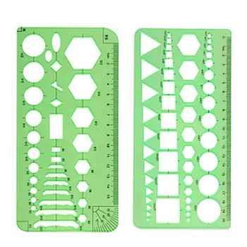 11 Pcs Drawings Templates Rulers Learn School Practical Measuring Multifunction
11 Pcs Drawings Templates Rulers Learn School Practical Measuring Multifunction
