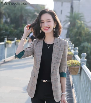Newest Spring Summer Half Sleeve Blazers and Jackets Coat Ladies Office Professional Work Wear OL Styles Blaser Tops Outwear
Newest Spring Summer Half Sleeve Blazers and Jackets Coat Ladies Office Professional Work Wear OL Styles Blaser Tops Outwear