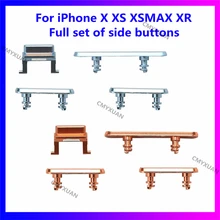 Side Button for iPhone x xs max side keypads Full Set for XR Power On Off + Volume Switch + Mute + SIM Card Tray Holder
Side Button for iPhone x xs max side keypads Full Set for XR Power On Off + Volume Switch + Mute + SIM Card Tray Holder