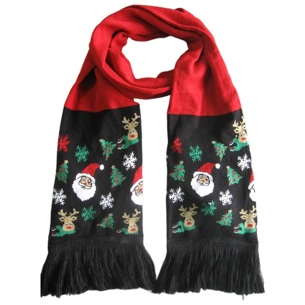 Christmas LED String Light Knit Scarf Men And Women Autumn And Winter Warm Tassel Scarf 12 Lights Party Holiday Gift Warm Scarf
Christmas LED String Light Knit Scarf Men And Women Autumn And Winter Warm Tassel Scarf 12 Lights Party Holiday Gift Warm Scarf