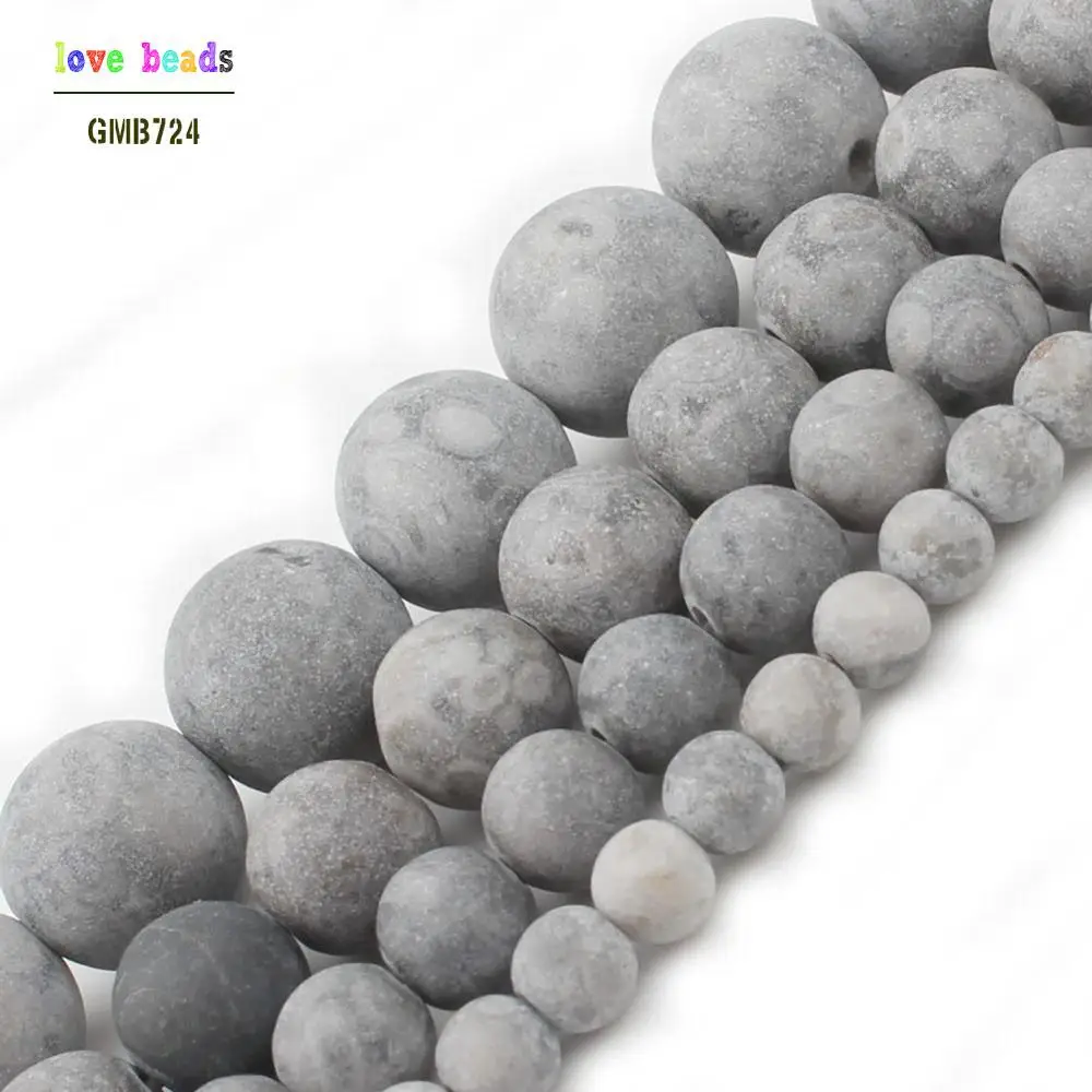 4/6/8/10mm Matte Grey Maifan Stone Beads DIY Beads for Jewellery Making 15 Inch Bracelets for Women
4/6/8/10mm Matte Grey Maifan Stone Beads DIY Beads for Jewellery Making 15 Inch Bracelets for Women