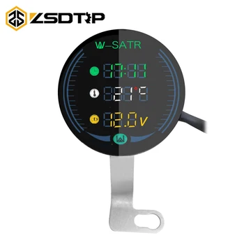 ZSDTRP Universal 3-in-1 Multi-Function Motorcycle LED Digital Voltmeter Clock Meter Thermometer Display Instrument
ZSDTRP Universal 3-in-1 Multi-Function Motorcycle LED Digital Voltmeter Clock Meter Thermometer Display Instrument
