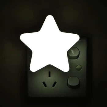 1PCS Mini Star LED Night Light With EU/US Plug for Dark Night Baby Sleeping Light Bedside Lamps LED Sensor Control Night Light
1PCS Mini Star LED Night Light With EU/US Plug for Dark Night Baby Sleeping Light Bedside Lamps LED Sensor Control Night Light