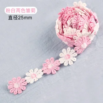 Guipure Lace Fabric Ribbon Trim Flower Embroidery Craft Scrapbooking DIY Gift Packing Decoration Handmade Sewing Hat Decoration 
Guipure Lace Fabric Ribbon Trim Flower Embroidery Craft Scrapbooking DIY Gift Packing Decoration Handmade Sewing Hat Decoration