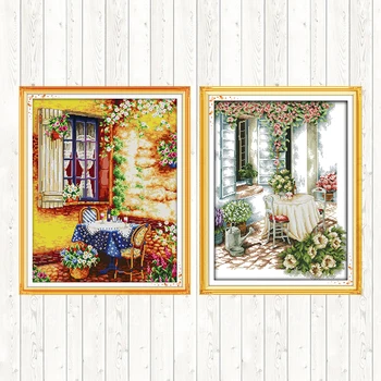 Summer Afternoon Scenery Painting Chinese Cross Stitch Patterns 11CT 14CT Printed Canvas for Embroidery Kit DMC DIY Needlework
Summer Afternoon Scenery Painting Chinese Cross Stitch Patterns 11CT 14CT Printed Canvas for Embroidery Kit DMC DIY Needlework