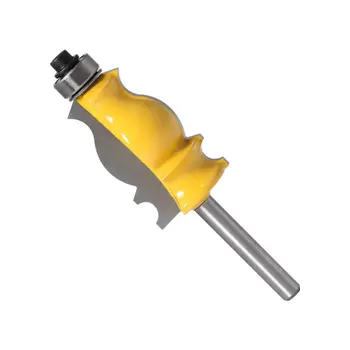 6mm Shank Handrail Knife Architectural Line Router Bit Trimming Cutter Woodwork
6mm Shank Handrail Knife Architectural Line Router Bit Trimming Cutter Woodwork