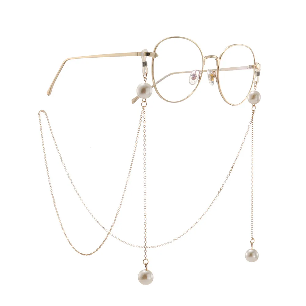 1PC Fashion Women Reading Glasses Chain Sunglasses Spectacles Holder Neck Strap Metal Rope Imitation Pearls Eyeglass Lanyard
1PC Fashion Women Reading Glasses Chain Sunglasses Spectacles Holder Neck Strap Metal Rope Imitation Pearls Eyeglass Lanyard