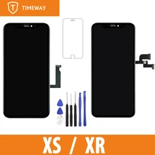 Grade LCD Display Voor iPhone XS/XR Voor Tianma OLED OEM Touch Screen Met Digitizer Vervanging Vergadering Onderdelen Black(China)