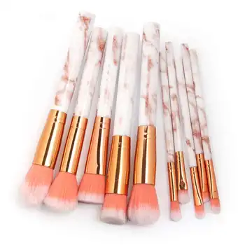 10Pcs/Set Makeup Brushes Professional Marbling Handle Powder Foundation Eyeshadow Lip Make Up Brush Kits Beauty Tools
10Pcs/Set Makeup Brushes Professional Marbling Handle Powder Foundation Eyeshadow Lip Make Up Brush Kits Beauty Tools
