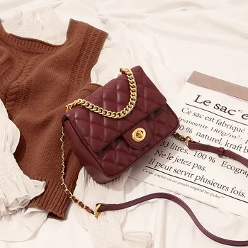 2020 Fashion Leather Purse Diamond Lattice Bucket Cool CC Messenger Bag Mini Handbag For Women
2020 Fashion Leather Purse Diamond Lattice Bucket Cool CC Messenger Bag Mini Handbag For Women