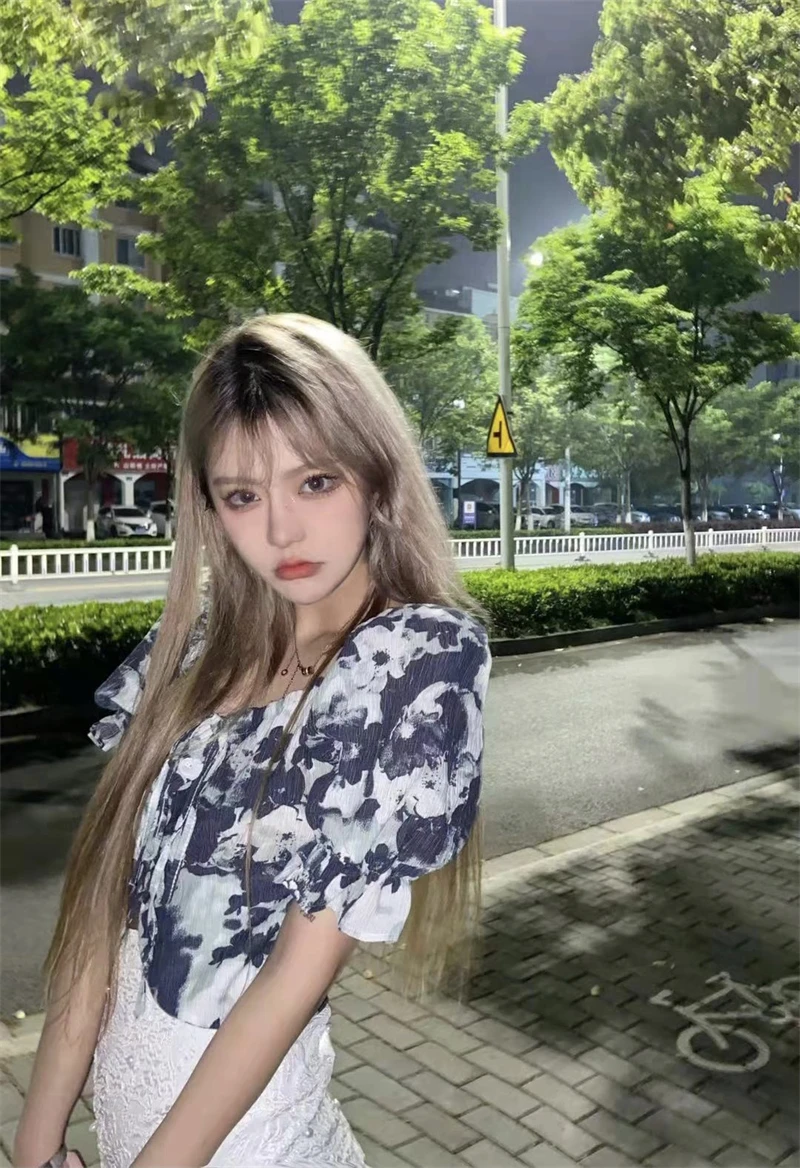 Spring summer new style square neck slim short-sleeved short sleeve bottoming puff sleeve shirt women
Spring summer new style square neck slim short-sleeved short sleeve bottoming puff sleeve shirt women