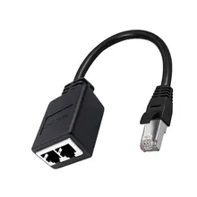 RJ45 Seven Types Network Cable One-to-two Connector Adapter Protection Network Cable Protection Extension Cable
RJ45 Seven Types Network Cable One-to-two Connector Adapter Protection Network Cable Protection Extension Cable