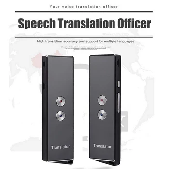 Smart Language Translator Device Handheld Voice Translation Machine Support Multi Languages for Travel Business SGA998
Smart Language Translator Device Handheld Voice Translation Machine Support Multi Languages for Travel Business SGA998
