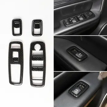 4*Carbon Fiber Car Window Switch Button Panel Frame Fits For Jeep Grand Cherokee 2011+ Never Rust Corrode Or Peel
4*Carbon Fiber Car Window Switch Button Panel Frame Fits For Jeep Grand Cherokee 2011+ Never Rust Corrode Or Peel