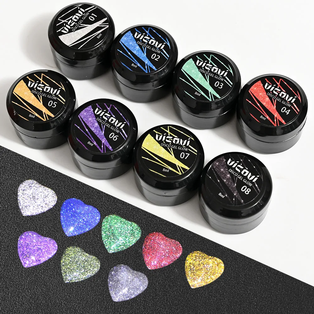 8ml a Jar,Nail Glitter Gel,Reflective Bar Disco Nail Art Gel,Manicure Decoration,Silver/Red Sparking Nail Polish Gels@#GY^*&
8ml a Jar,Nail Glitter Gel,Reflective Bar Disco Nail Art Gel,Manicure Decoration,Silver/Red Sparking Nail Polish Gels@#GY^*&