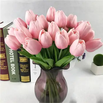 30pcs Wedding Fake Flowers Tulips Artificial Flowers False Faux Silk Flower Wedding Home Bouquet Flowers Decor Artificial Flower
30pcs Wedding Fake Flowers Tulips Artificial Flowers False Faux Silk Flower Wedding Home Bouquet Flowers Decor Artificial Flower