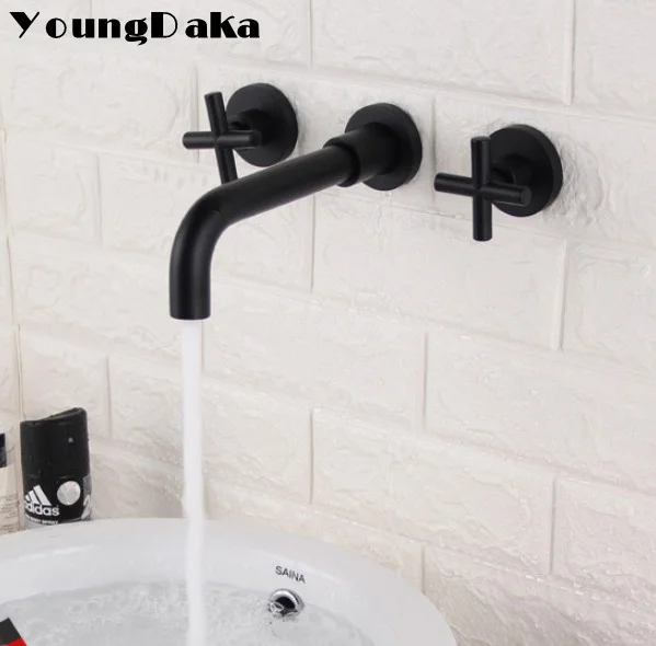 Black Matte Simple Style Concealed Wall Mounted Basin Faucet Double Handle Mixer Tap Hot and Cold Water Rotation Bathtub Spout
Black Matte Simple Style Concealed Wall Mounted Basin Faucet Double Handle Mixer Tap Hot and Cold Water Rotation Bathtub Spout