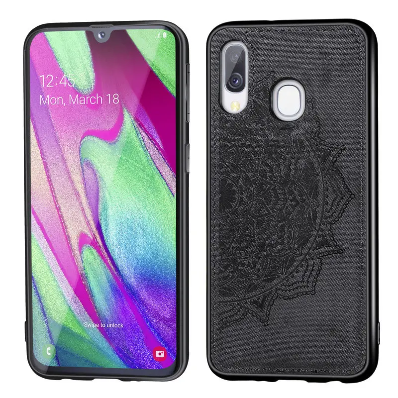 For SamSung Galaxy A40 Case Fashion Fabric Cloth Anti-fall Back Cover For SamSung A 40 A405F A405FN Soft Silicone Cover Cases
For SamSung Galaxy A40 Case Fashion Fabric Cloth Anti-fall Back Cover For SamSung A 40 A405F A405FN Soft Silicone Cover Cases
