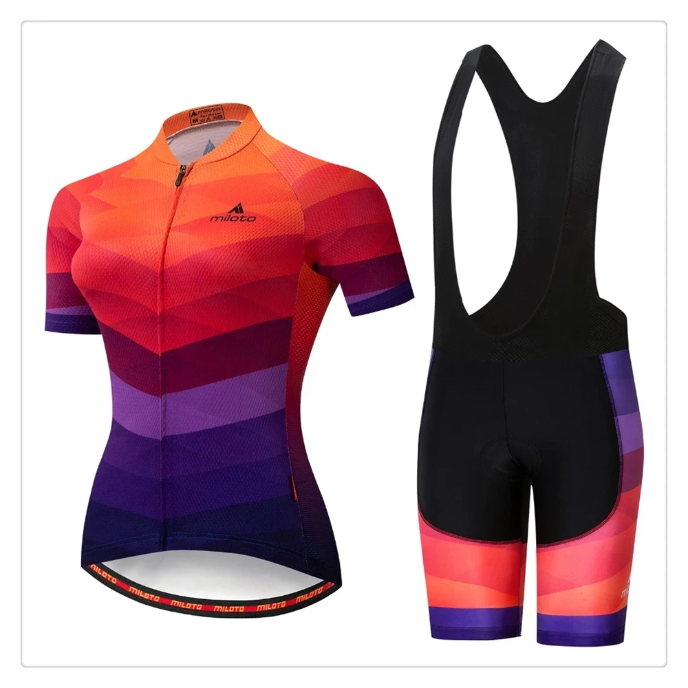 Ciclismo Feminino Cycling Sets Woman Summer Short Sleeve Mtb Mountain Road Uniforms Bisiklet Maillot Jersey Bib Shorts Gel Pad
Ciclismo Feminino Cycling Sets Woman Summer Short Sleeve Mtb Mountain Road Uniforms Bisiklet Maillot Jersey Bib Shorts Gel Pad