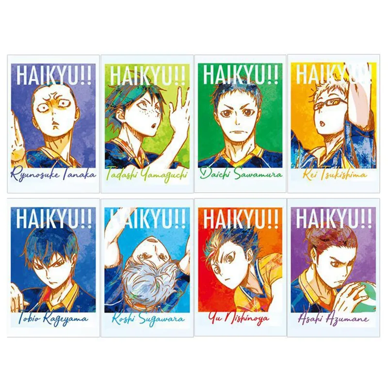 17 pcs/set Anime Haikyuu!! Figures Stickers Waterproof Card Stickers for IC Bus Card Decorative Stickers Anime Collection Card
17 pcs/set Anime Haikyuu!! Figures Stickers Waterproof Card Stickers for IC Bus Card Decorative Stickers Anime Collection Card