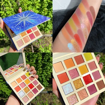 Creamy Eyeshadow Pallete 16 Color Shimmer Matte Glitter Eyeshadow Palette Pigmented Glitter Metallic Makeup Paleta De Sombra
Creamy Eyeshadow Pallete 16 Color Shimmer Matte Glitter Eyeshadow Palette Pigmented Glitter Metallic Makeup Paleta De Sombra