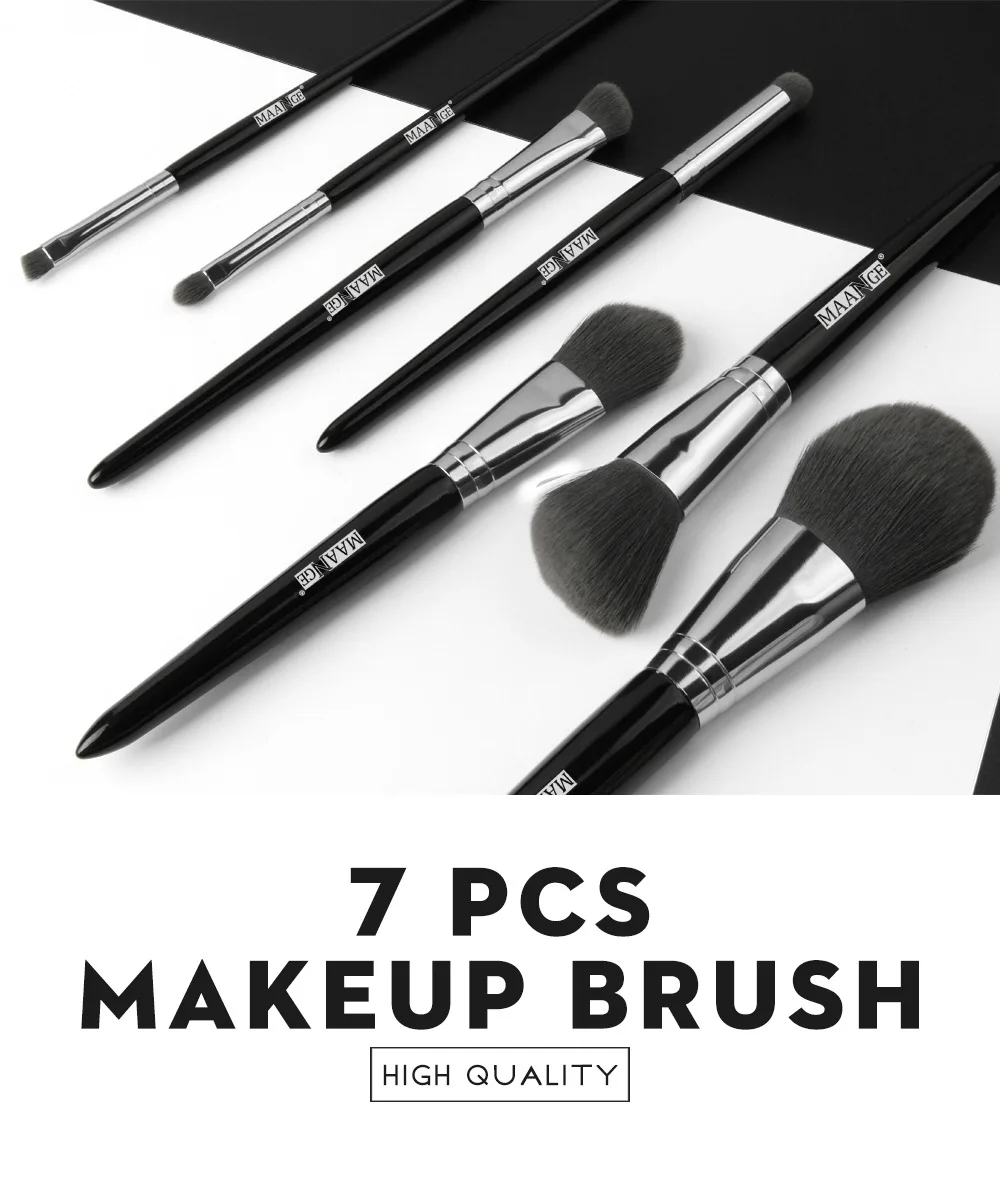 MAANGE 7 FACE MAKEUP BRUSH SET EYE BRUSH WOODEN HANDLE HIGH-END BEAUTY TOOLS FACTORY DIRECT SALES
MAANGE 7 FACE MAKEUP BRUSH SET EYE BRUSH WOODEN HANDLE HIGH-END BEAUTY TOOLS FACTORY DIRECT SALES