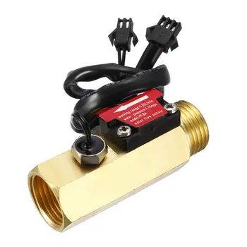 uxcell 1 Pcs G1/2 Hall Effect Liquid Water Flow Sensor Switch Flowmeter Meter Counter DC 5V 1-25L/min YF-B4 1.75MPa
uxcell 1 Pcs G1/2 Hall Effect Liquid Water Flow Sensor Switch Flowmeter Meter Counter DC 5V 1-25L/min YF-B4 1.75MPa