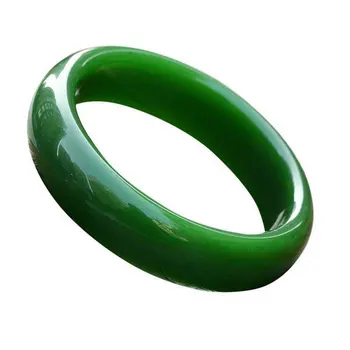 Women Jade Bangles Bracelets High Quality Green Jade Stone Round Circle Bangles Gift for Female's Fashion Jewelry
Women Jade Bangles Bracelets High Quality Green Jade Stone Round Circle Bangles Gift for Female's Fashion Jewelry
