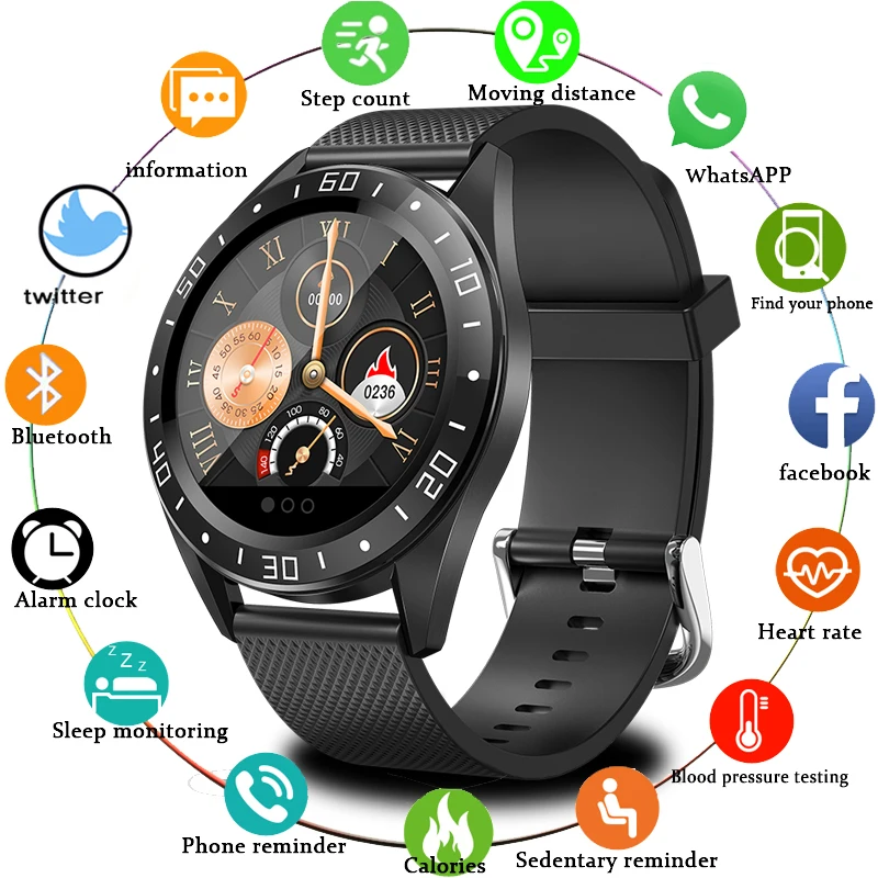 2020 New Smart Watch Men LED Screen Heart Rate Monitor Blood Pressure Fitness tracker Sport Watch waterproof Smartwatch+Box
2020 New Smart Watch Men LED Screen Heart Rate Monitor Blood Pressure Fitness tracker Sport Watch waterproof Smartwatch+Box