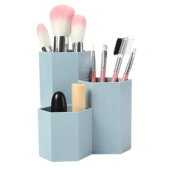 3-Compartment Pen Pencil Makeup Brush Cosmetics Brushes Holder Organizer for Home Office School Desk Table Decoration
3-Compartment Pen Pencil Makeup Brush Cosmetics Brushes Holder Organizer for Home Office School Desk Table Decoration
