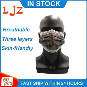 Mask Disposable Blue fish pattern Non-woven fabric 3 Layer Ply Filter Mask mouth Face mask Breathable Earloops Masks
Mask Disposable Blue fish pattern Non-woven fabric 3 Layer Ply Filter Mask mouth Face mask Breathable Earloops Masks