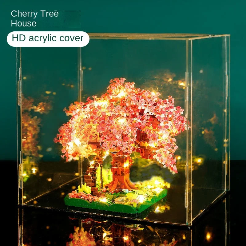 Constructor Sakura Tree House Model Micro Building Block DIY Cherry Street View Brick Christma Toys For Girl City Montessori MOC
Constructor Sakura Tree House Model Micro Building Block DIY Cherry Street View Brick Christma Toys For Girl City Montessori MOC