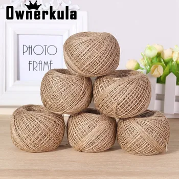 Ownerkula 100M Natural Useful Burlap Hessian Jute Twine Cord Hemp Rope String Gift Packing Strings Event & Party Supplies Decor 
Ownerkula 100M Natural Useful Burlap Hessian Jute Twine Cord Hemp Rope String Gift Packing Strings Event & Party Supplies Decor
