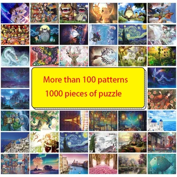 1000 pieces of adult puzzle decompression children's toys anime landscape painting map map wooden puzzle children's toys
1000 pieces of adult puzzle decompression children's toys anime landscape painting map map wooden puzzle children's toys