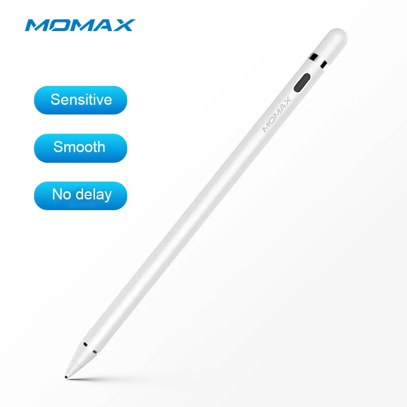 MOMAX stylus pen flat plate capacitive stylus 1.5 mm thin pen Wide compatibility out-of-the-box Gold-plated written
MOMAX stylus pen flat plate capacitive stylus 1.5 mm thin pen Wide compatibility out-of-the-box Gold-plated written