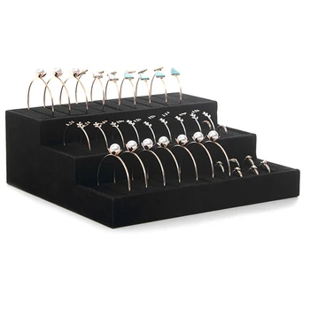 Flannel Bracelet Bracelet Necklace Jewelry Storage Box Jewelry Display Stand Black
Flannel Bracelet Bracelet Necklace Jewelry Storage Box Jewelry Display Stand Black