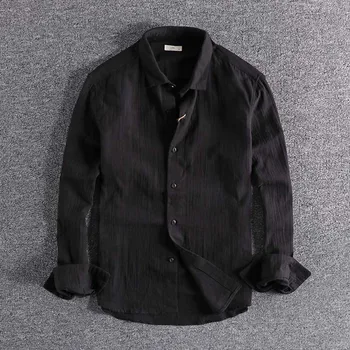 2019 new arrival European and American simple natural pleated CASUAL SHIRT COTTON comfortable men's long sleeve blouse sale
2019 new arrival European and American simple natural pleated CASUAL SHIRT COTTON comfortable men's long sleeve blouse sale