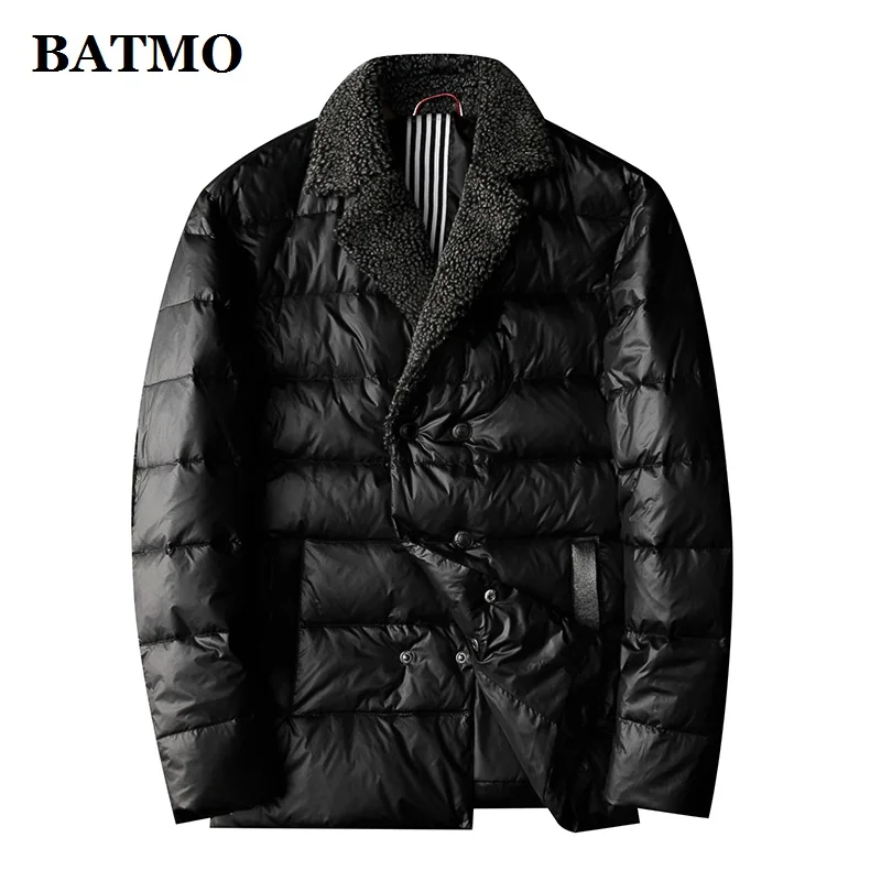 Batmo 2021 Новое поступление зимние высококачественные черные мужские куртки на 90% белом утином пуху, мужское зимнее теплое пальто, большие размеры
Batmo 2021 Новое поступление зимние высококачественные черные мужские куртки на 90% белом утином пуху, мужское зимнее теплое пальто, большие размеры